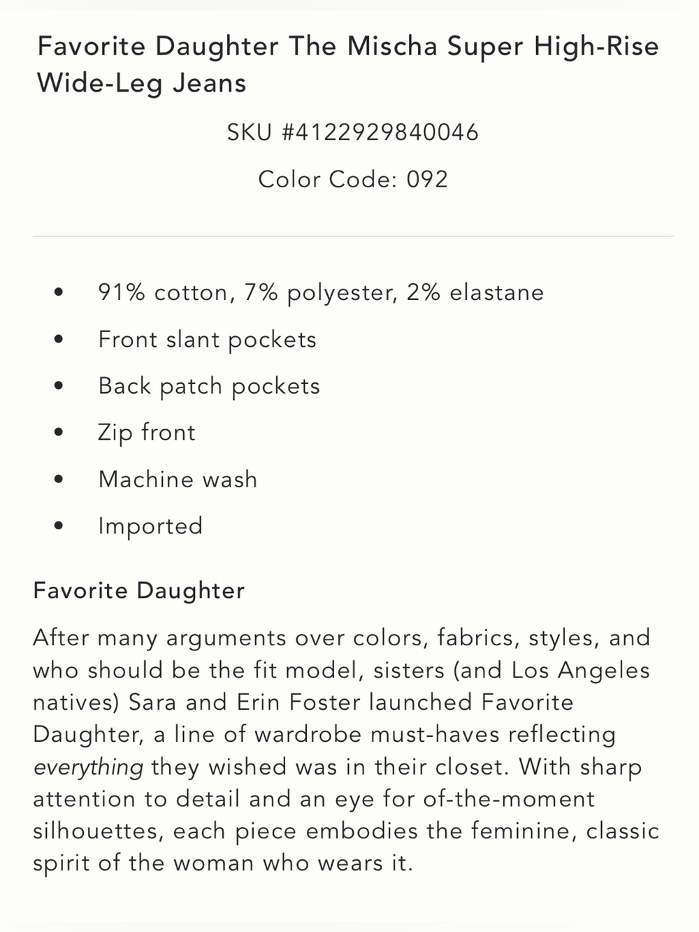 Favorite Daughter Mischa Jeans - Picture 6 of 9